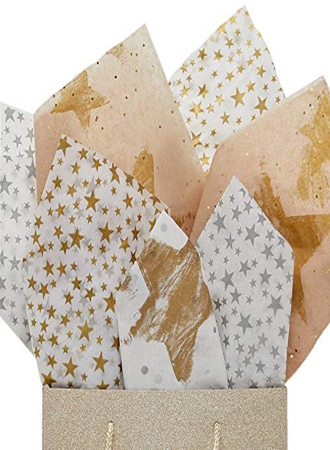 Paper Mart Gold Star Tissue Paper, 20 x 30 Inch Sheets of Decorative Tissue Paper, Bulk Quantity of 240 Sheets for Gift Wrapping - Image 3